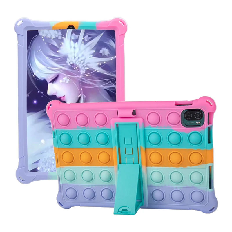 Kid Silicone for Samsung Galaxy Tab S7 11 inch Tab S6 Lite P610 Tablet SM-t870/t875 Soft Bubble Case for Galaxy Tab S7 with Pen
Kid Silicone for Samsung Galaxy Tab S7 11 inch Tab S6 Lite P610 Tablet SM-t870/t875 Soft Bubble Case for Galaxy Tab S7 with Pen