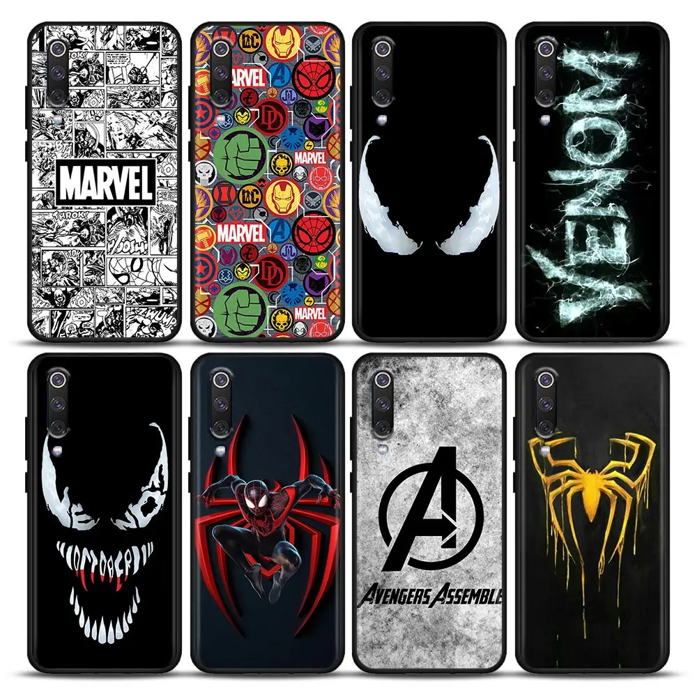 Marvel Phone Case for Xiaomi Mi 9 9T SE 10T 10S Mi A2 Lite CC9 Note 10 Pro 5G Case Soft Silicone Cover Marvel Venom Spider Logo
Marvel Phone Case for Xiaomi Mi 9 9T SE 10T 10S Mi A2 Lite CC9 Note 10 Pro 5G Case Soft Silicone Cover Marvel Venom Spider Logo
