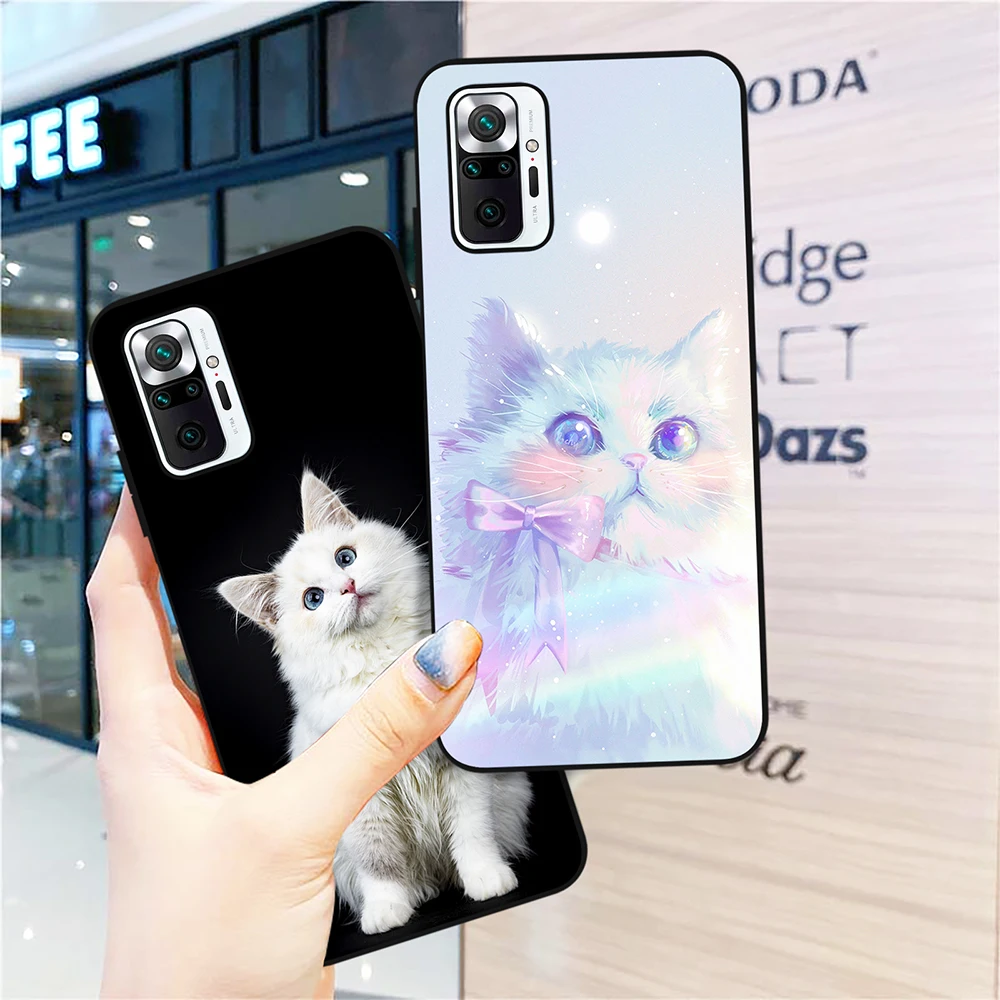 Cute Cat Phone Case for Xiaomi Redmi Note 10 11 11T 9 Pro 10s 10T 9T 8 8T 7 Pro 9 9A 9C 9i Poco X3 NFC M4 5G Soft TPU Cover
Cute Cat Phone Case for Xiaomi Redmi Note 10 11 11T 9 Pro 10s 10T 9T 8 8T 7 Pro 9 9A 9C 9i Poco X3 NFC M4 5G Soft TPU Cover