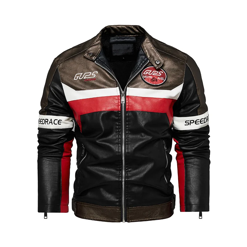 Men PU Leather Jackets Bomber Baseball Coats Autumn Spring Outwears Fashion 2023 Male Clothing Windbreaker Slim Fit Jacket
Men PU Leather Jackets Bomber Baseball Coats Autumn Spring Outwears Fashion 2023 Male Clothing Windbreaker Slim Fit Jacket