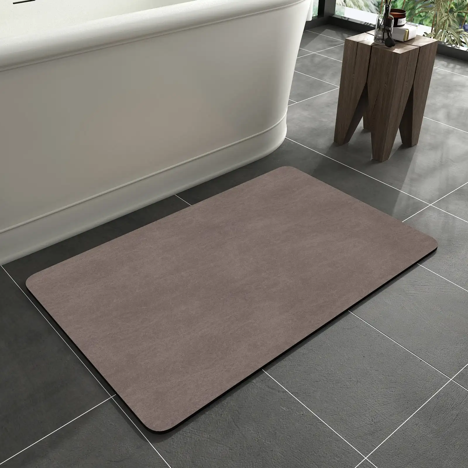 MontVoo Bath Mats Rugs 16"x 24" Quick Dry Bath Mat Brown Bath Rug Super Absorbent Non Slip Rubber Backed Thin Bathroom Rugs Fit
MontVoo Bath Mats Rugs 16"x 24" Quick Dry Bath Mat Brown Bath Rug Super Absorbent Non Slip Rubber Backed Thin Bathroom Rugs Fit