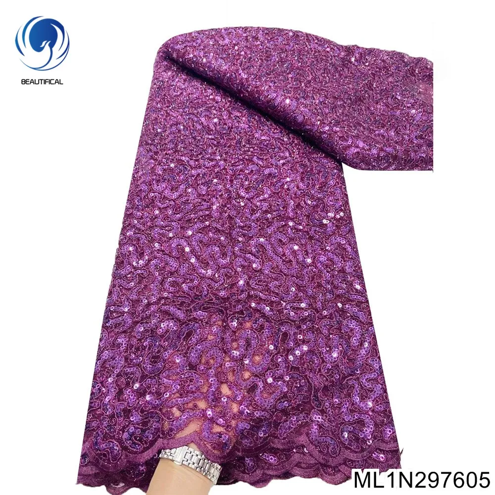 2023 Solid Color African Lace High-quality Fabric Embroidered Nigerian Party Wedding Dress 100% Polyester Tulle Sequin ML1N2976
2023 Solid Color African Lace High-quality Fabric Embroidered Nigerian Party Wedding Dress 100% Polyester Tulle Sequin ML1N2976