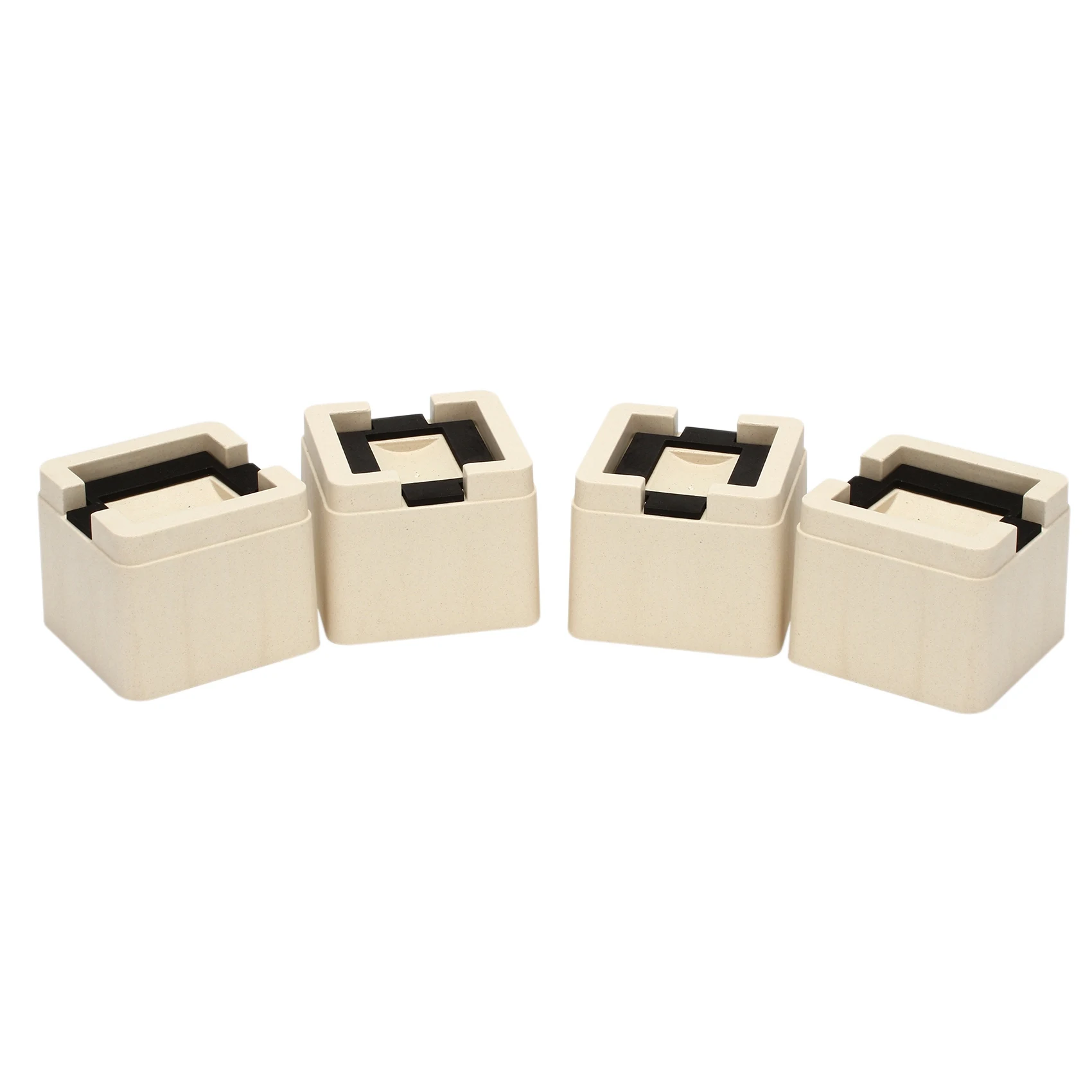 4 Pack 3 Inch Stackable Bed And Furniture Risers Square Anti Slip To Castor Wheels Mat For All Types Of Desks, Couches
4 Pack 3 Inch Stackable Bed And Furniture Risers Square Anti Slip To Castor Wheels Mat For All Types Of Desks, Couches