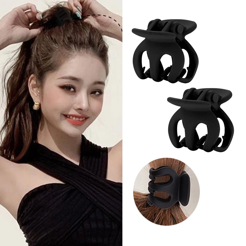 Korean Fashion Black Ponytail Fixed Artifact Hair Claw Jewelry Hair Accessories for Women Girl Hair Accessories
Korean Fashion Black Ponytail Fixed Artifact Hair Claw Jewelry Hair Accessories for Women Girl Hair Accessories