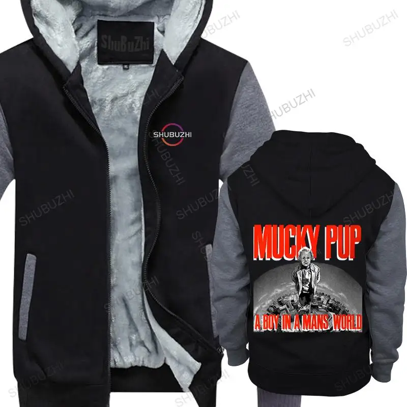 man casual loose fleece hoody MUCKY PUP A BOY IN A MANS WORLD MENS WHITE jacket tops CROSSOVER M.O.D. PRONG men's thick coat
man casual loose fleece hoody MUCKY PUP A BOY IN A MANS WORLD MENS WHITE jacket tops CROSSOVER M.O.D. PRONG men's thick coat