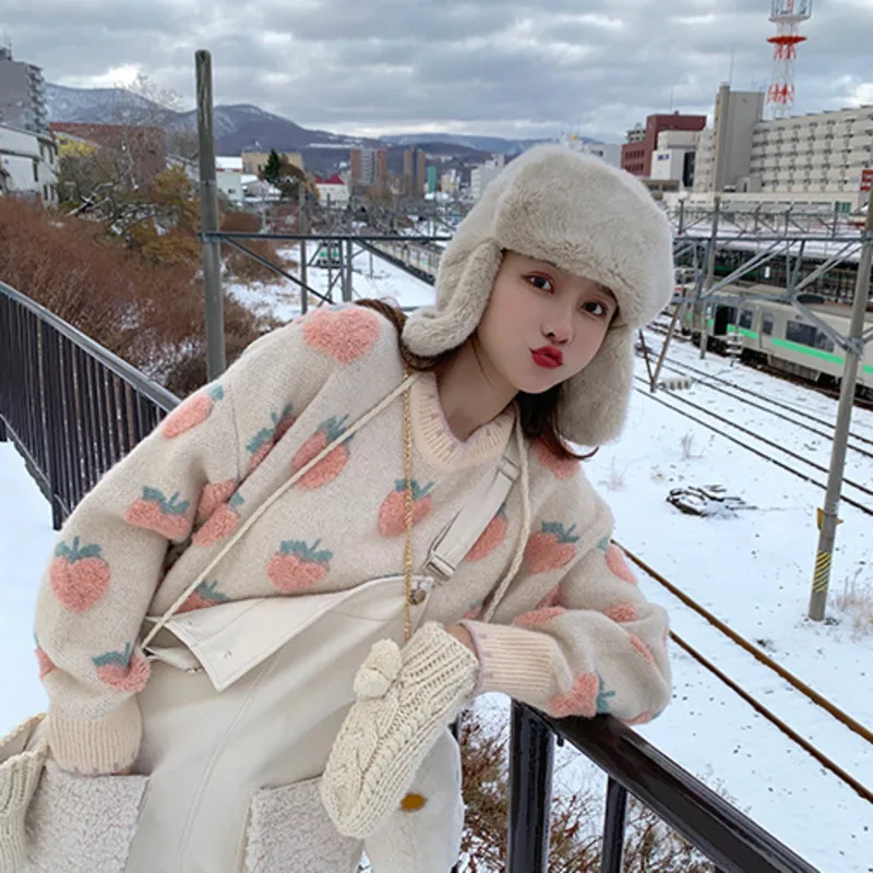 Sweater Women 2021 New Long-sleeved Round Neck Loose-fitting Outer Wear Autumn and Winter Thickening Inner Wear Fashion Base
Sweater Women 2021 New Long-sleeved Round Neck Loose-fitting Outer Wear Autumn and Winter Thickening Inner Wear Fashion Base