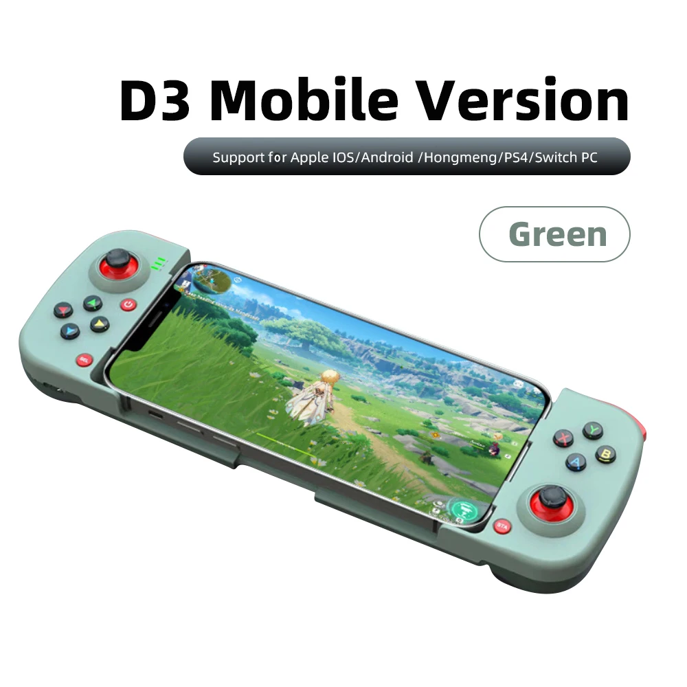2022 Wireless Gamepad Bluetooth-compatible Type-C Gaming Controller Portable Joystick Gamepads For PS4 IOS Android /switch PC
2022 Wireless Gamepad Bluetooth-compatible Type-C Gaming Controller Portable Joystick Gamepads For PS4 IOS Android /switch PC
