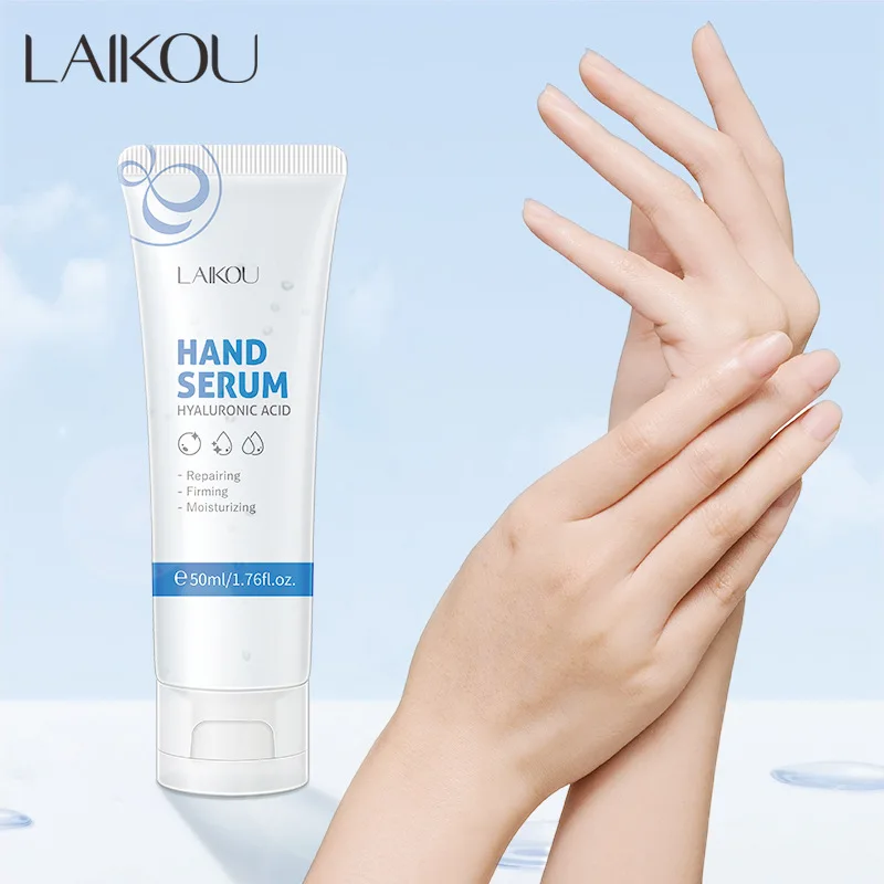 LAIKOU Whitening Brightening Moisturizing Hydrati Hyaluronic Acid Hand Care Essence Soothing Repair Damaged Skin Hand Serum
LAIKOU Whitening Brightening Moisturizing Hydrati Hyaluronic Acid Hand Care Essence Soothing Repair Damaged Skin Hand Serum