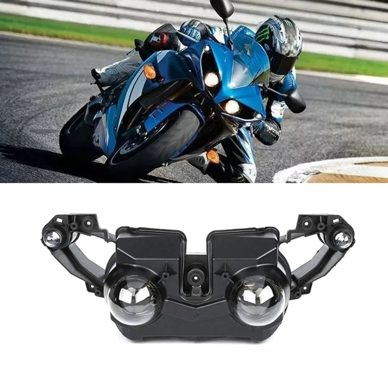 Motorcycle Front Headlight Head Light Lamp Assembly For Yamaha YZF-R1 YZF R1 2009 2010 2011
Motorcycle Front Headlight Head Light Lamp Assembly For Yamaha YZF-R1 YZF R1 2009 2010 2011