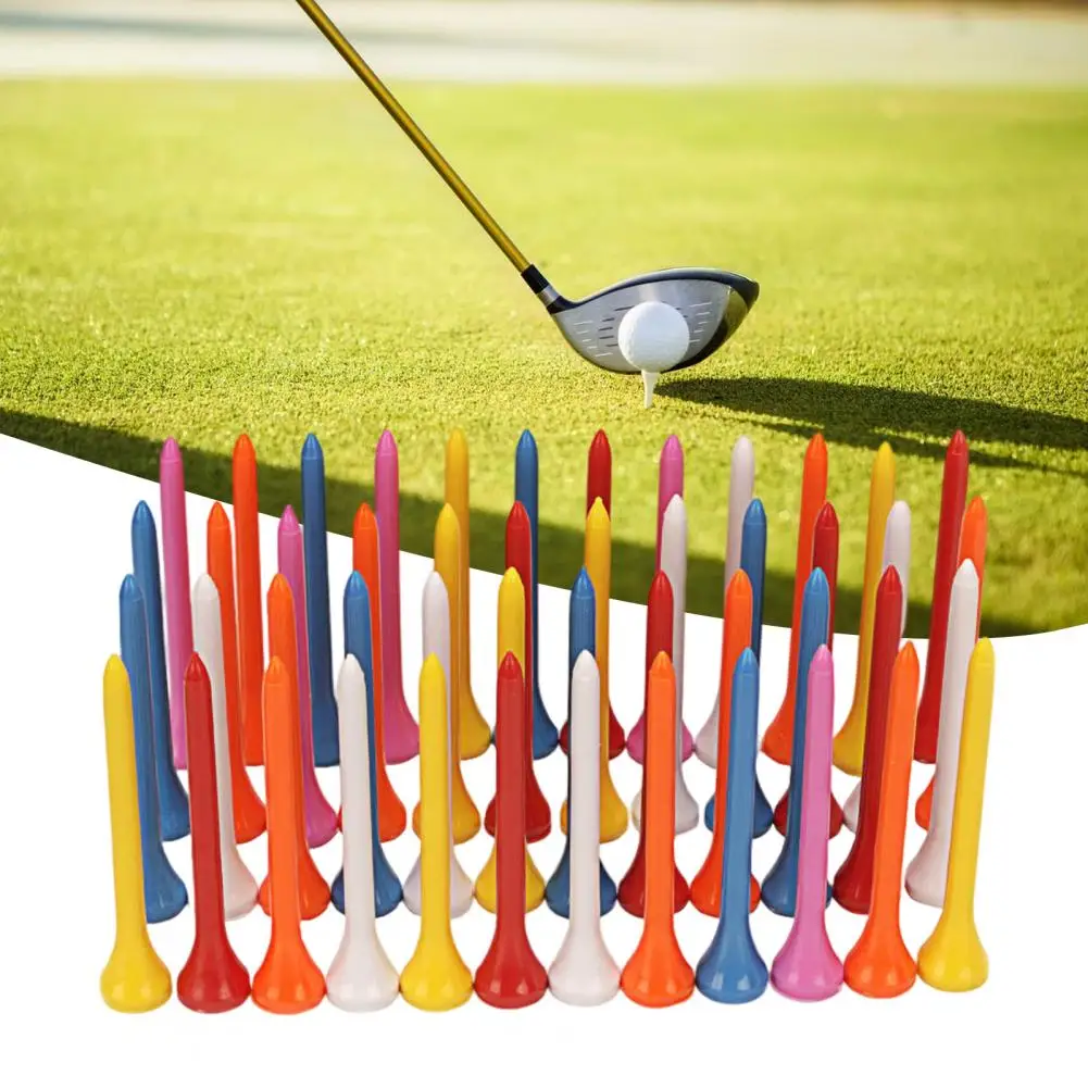Golf Tee Set Colorful Plastic Golf Tees Professional Training Accessories for Golf Ball Holder 50pcs Mixed Color Serving Pins
Golf Tee Set Colorful Plastic Golf Tees Professional Training Accessories for Golf Ball Holder 50pcs Mixed Color Serving Pins