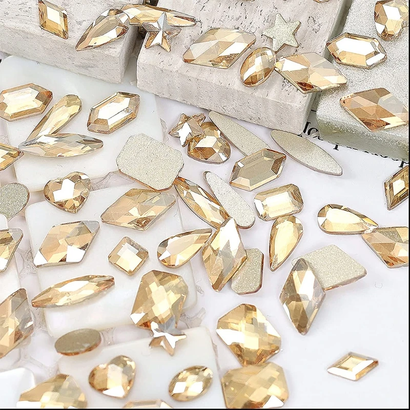 Rhinestones for Nails Crystal Rhinestones Round Beads Flatback Glass Gems Stones Multi Shapes Rhinestones 3D
Rhinestones for Nails Crystal Rhinestones Round Beads Flatback Glass Gems Stones Multi Shapes Rhinestones 3D