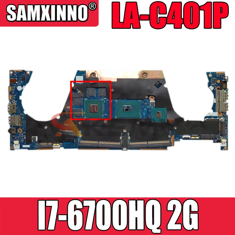 for HP LA-C401P ZBook 15 G3 laptop motherboard 840931-501 840931-001 CPU I7 6700HQ N16P-Q1-A2 2G 100% Test OK
for HP LA-C401P ZBook 15 G3 laptop motherboard 840931-501 840931-001 CPU I7 6700HQ N16P-Q1-A2 2G 100% Test OK