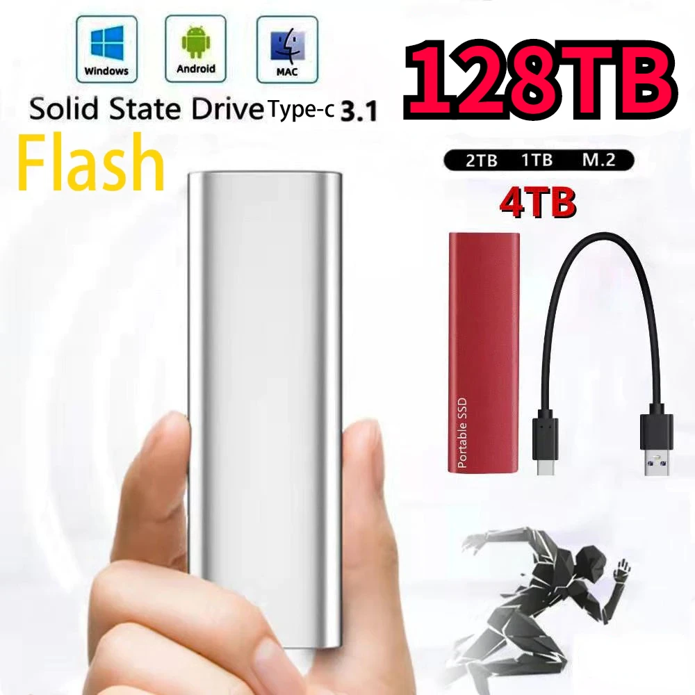 16TB External SSD Hard Drive SSD Portable SSD 500GB 2TB 4TB 8TB External Hard Drive Type C USB 3.1 SSD Hard Disk Usb Flash Drive
16TB External SSD Hard Drive SSD Portable SSD 500GB 2TB 4TB 8TB External Hard Drive Type C USB 3.1 SSD Hard Disk Usb Flash Drive