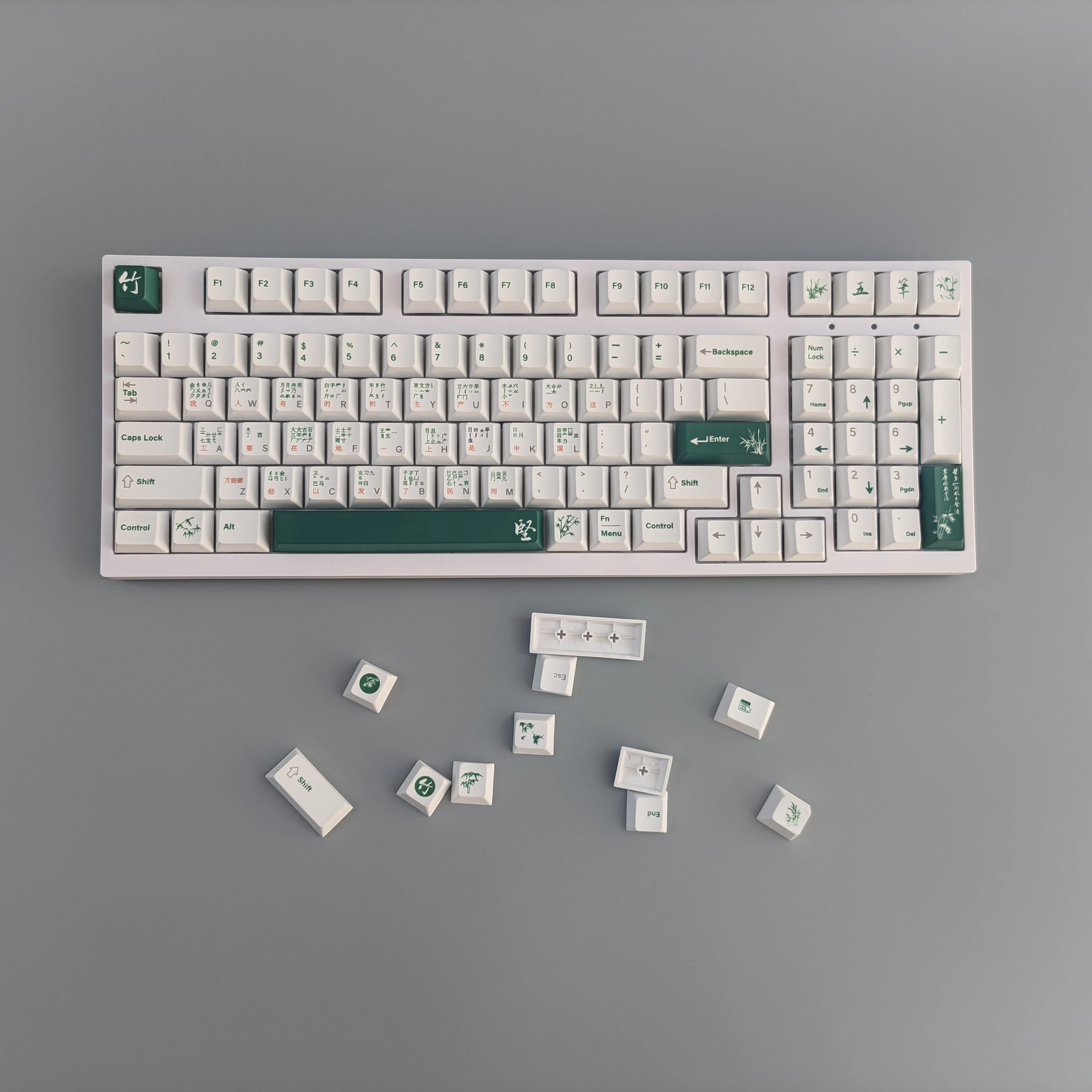 128 Keys PBT Cherry Keycaps Chinese style Keycap Dye Sublimation Keycaps For Gateron Kaiih Cherry MX Switch Mechanical Keyboard
128 Keys PBT Cherry Keycaps Chinese style Keycap Dye Sublimation Keycaps For Gateron Kaiih Cherry MX Switch Mechanical Keyboard
