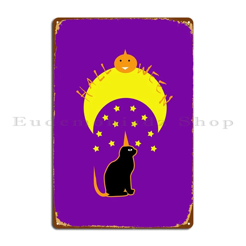 Cat And Halloween Night Metal Sign Home Club Plaques Cinema Tin Sign Poster
Cat And Halloween Night Metal Sign Home Club Plaques Cinema Tin Sign Poster