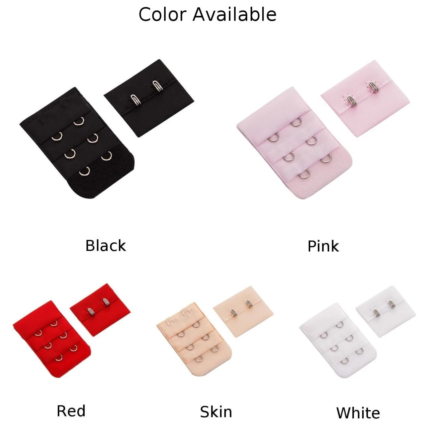 Extenders Strap Buckle Extension 3 Hooks 2 Rows Hooks Bra Strap Extender Sewing Intimates Accessories Women Bra Strap
Extenders Strap Buckle Extension 3 Hooks 2 Rows Hooks Bra Strap Extender Sewing Intimates Accessories Women Bra Strap