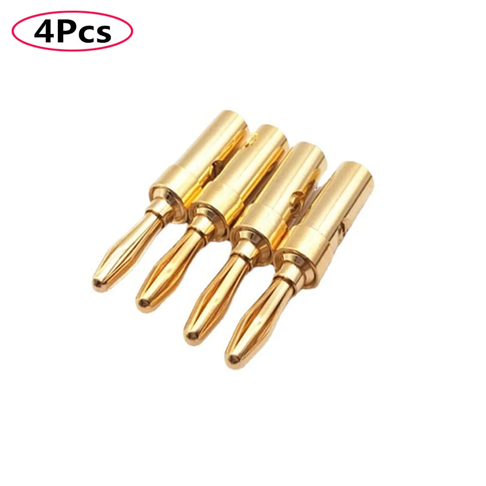 4pcs Pure Copper Wire Binding Post Terminals Cross Banana Plug Connector Solder Free Banana Head Plug Gold Plated Copper
4pcs Pure Copper Wire Binding Post Terminals Cross Banana Plug Connector Solder Free Banana Head Plug Gold Plated Copper
