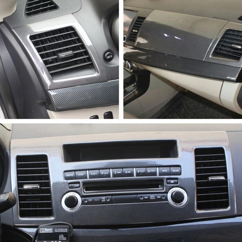 Для Mitsubishi Lancer EX 2008-2016 углеродный стиль боковая средняя консоль A/C вентиляционное отверстие украшение крышка отделка Стайлинг автомобиля
Для Mitsubishi Lancer EX 2008-2016 углеродный стиль боковая средняя консоль A/C вентиляционное отверстие украшение крышка отделка Стайлинг автомобиля
