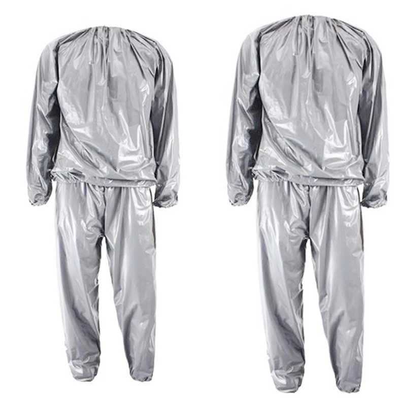 22Pcs Heavy Duty Fitness Weight Loss Sweat Sauna Suit Exercise Gym Anti-Rip Silver - L & 4Xl
22Pcs Heavy Duty Fitness Weight Loss Sweat Sauna Suit Exercise Gym Anti-Rip Silver - L & 4Xl