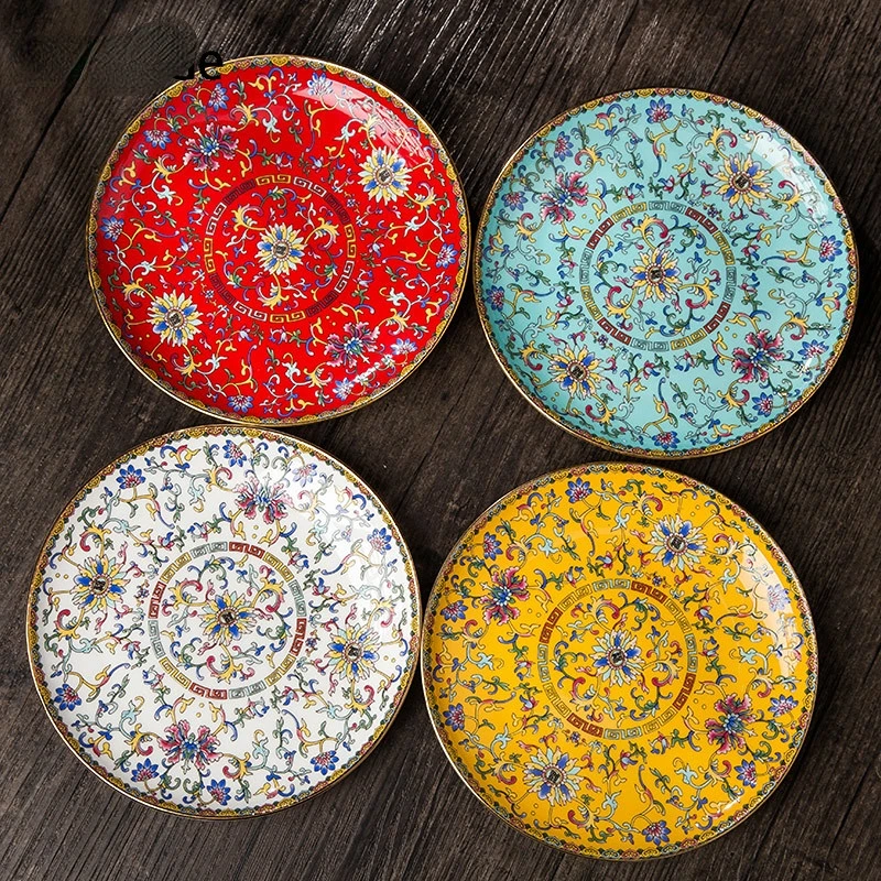 Creative Gold Stroke Ceramic Dinner Plate Dinner Steak Dishes Hotel Tableware Serving Tray Enamel Decorative Porcelain Plates
Creative Gold Stroke Ceramic Dinner Plate Dinner Steak Dishes Hotel Tableware Serving Tray Enamel Decorative Porcelain Plates