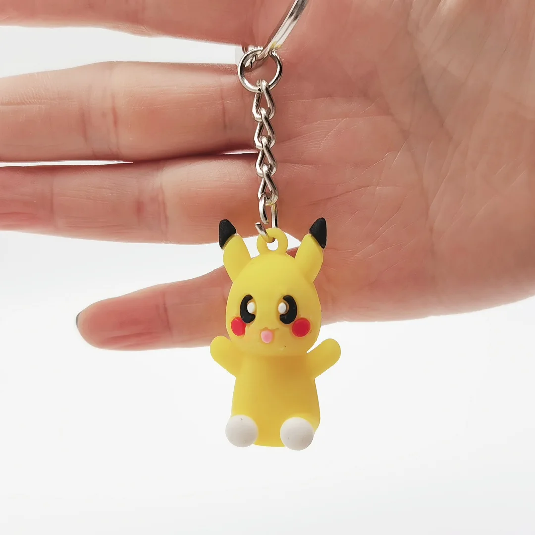 Mini Pikachu Cartoon Doll Keychain New Cute Pokemon Anime Peripherals Action Figures Student Bag Pendant Gift Keychain Wholesale
Mini Pikachu Cartoon Doll Keychain New Cute Pokemon Anime Peripherals Action Figures Student Bag Pendant Gift Keychain Wholesale