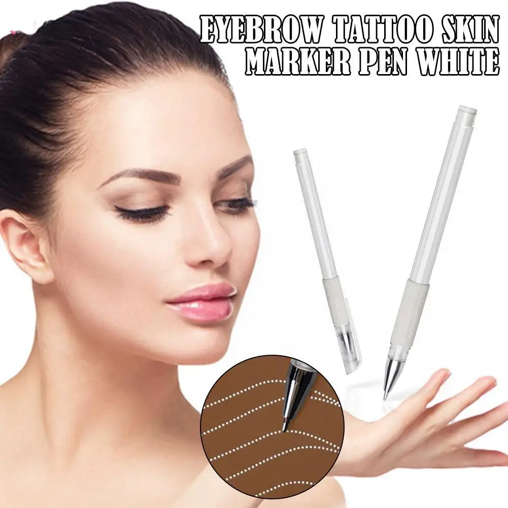 Eyebrow Marker Pen Tattoo Accessories Waterproof Skin Pen Fixed Beauty Pen Point Marking Water-based White F7P0
Eyebrow Marker Pen Tattoo Accessories Waterproof Skin Pen Fixed Beauty Pen Point Marking Water-based White F7P0