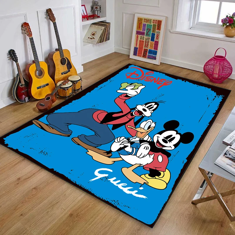 Living Room Sofa Bedroom Bedside Children's Room Floor Mat Decoration Home Disney Mickey Minnie Donald Duck Print Cartoon Carpet
Living Room Sofa Bedroom Bedside Children's Room Floor Mat Decoration Home Disney Mickey Minnie Donald Duck Print Cartoon Carpet