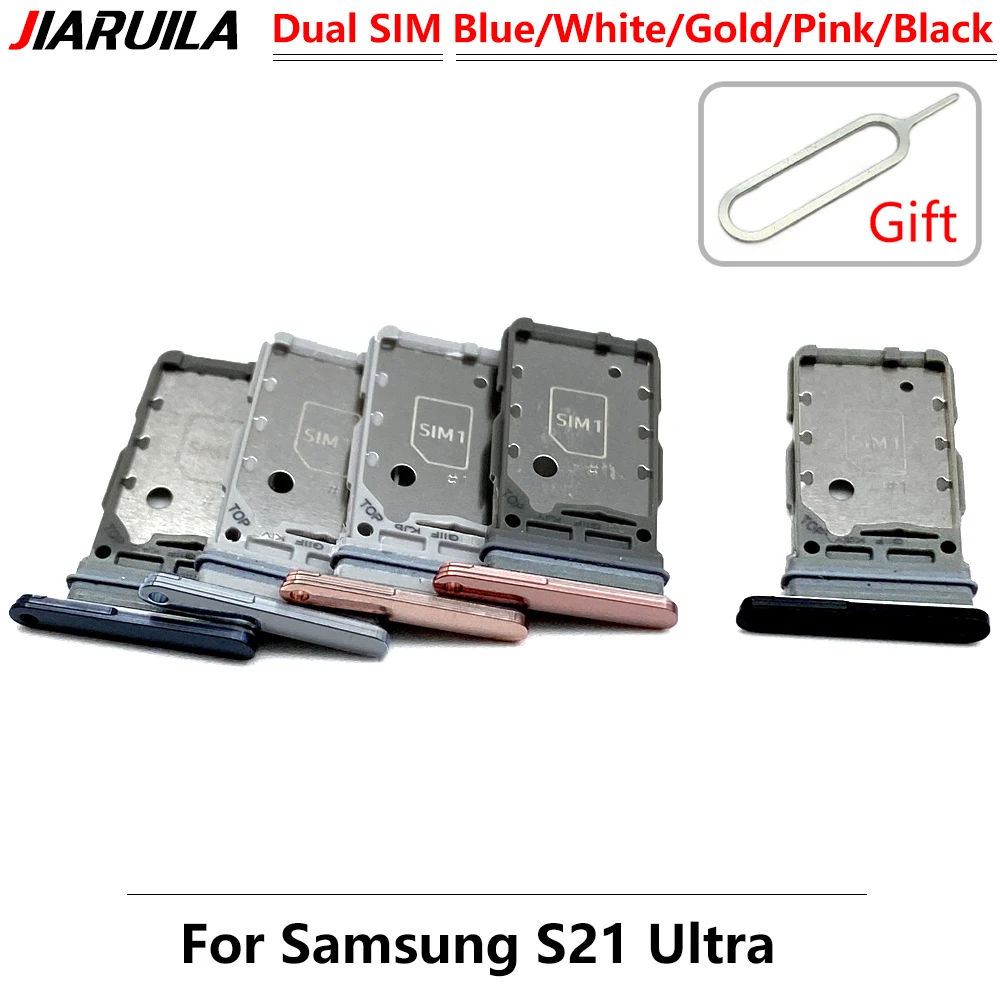 

Держатель Micro Nano SIM-карты, лоток, гнездо адаптера для Samsung S21 Fe Ultra Plus со штифтом, запасные части, 50 шт.