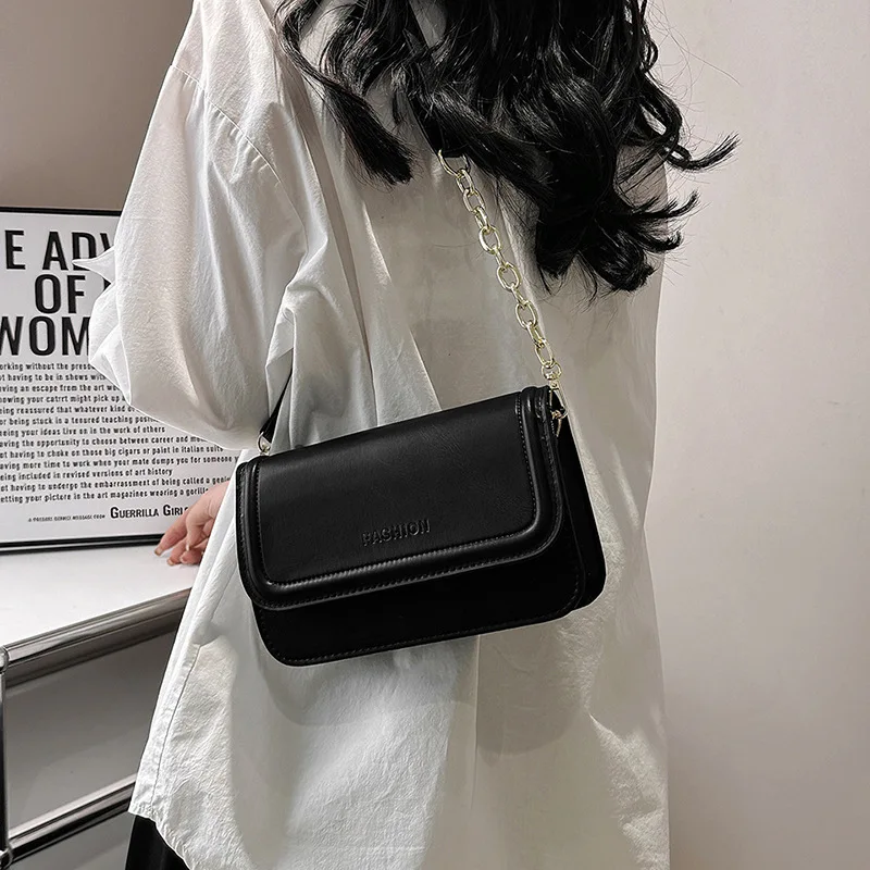 Fashion Women Luxury Handbag PU Simple Shoulder Bags Female Daily Design Totes Purse Pouch Designer Luxury Bag Messenger Bag 
Fashion Women Luxury Handbag PU Simple Shoulder Bags Female Daily Design Totes Purse Pouch Designer Luxury Bag Messenger Bag