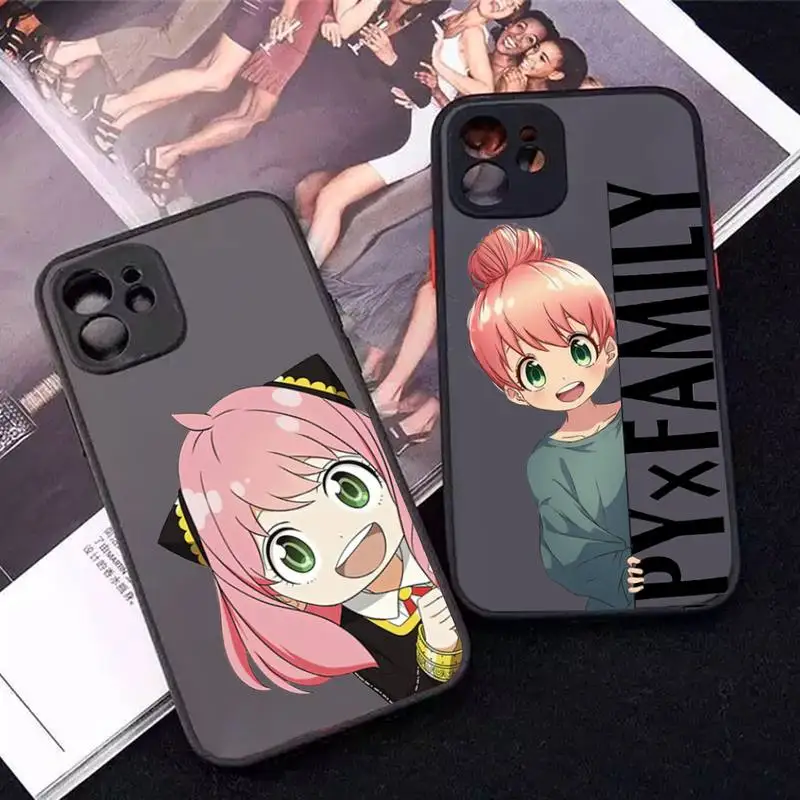 Anime Spy X Family Anya Phone Case for iPhone X XR XS 7 8 Plus 11 12 13 pro MAX 13mini Translucent Matte Case
Anime Spy X Family Anya Phone Case for iPhone X XR XS 7 8 Plus 11 12 13 pro MAX 13mini Translucent Matte Case