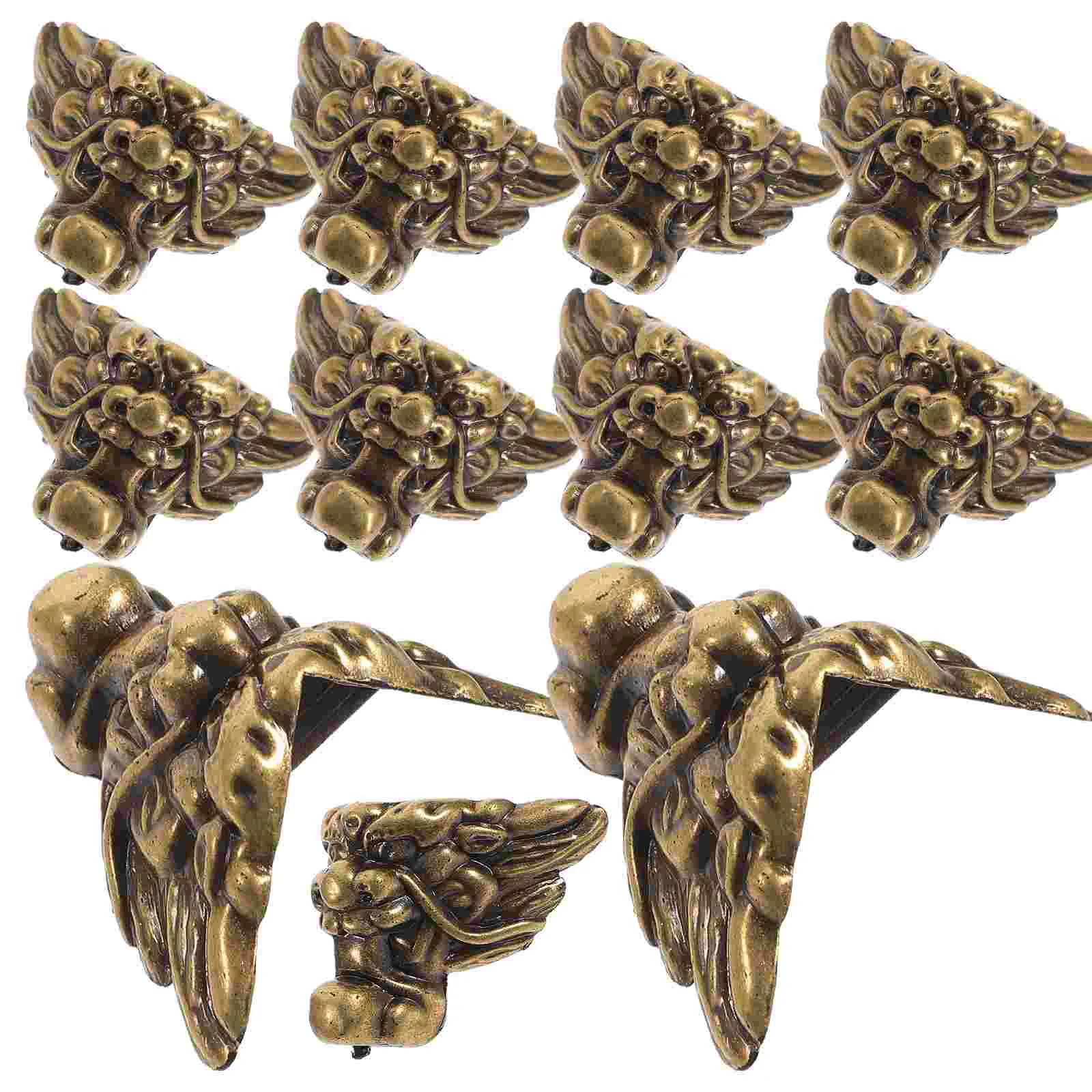 Corner Box Legs Protector Feet Protectors Decorative Jewelry Desk Furniture Guard Cabinet Bronze Wooden Leg
Corner Box Legs Protector Feet Protectors Decorative Jewelry Desk Furniture Guard Cabinet Bronze Wooden Leg