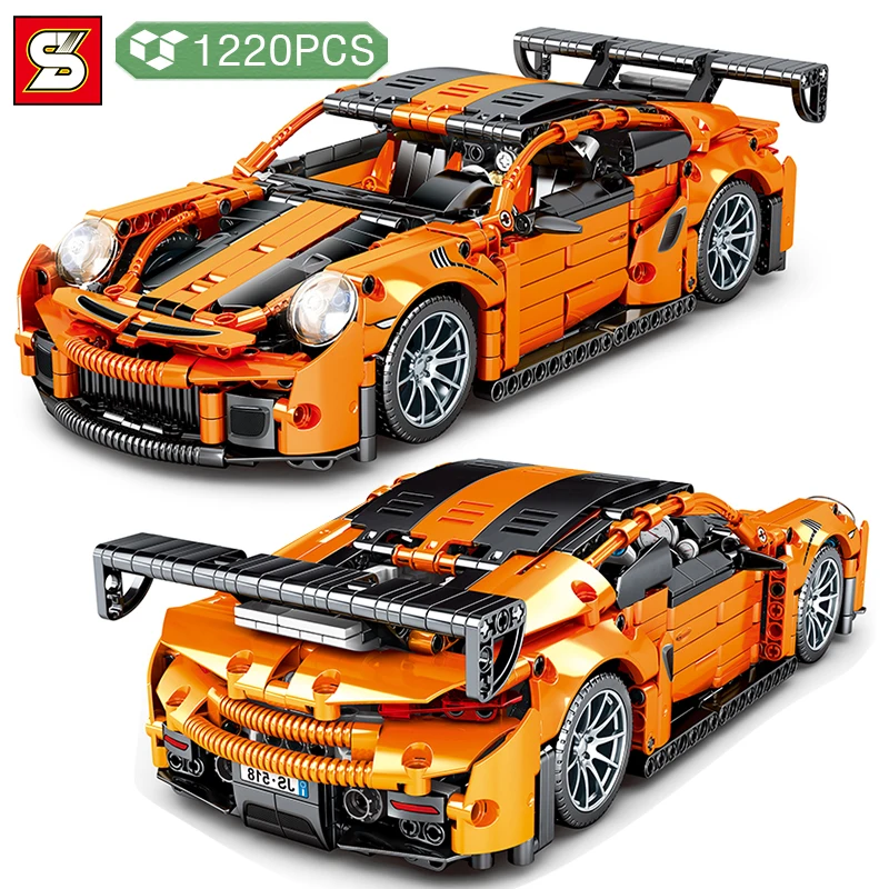 SY BLOCK Technical Famous Racing Building Block ideas MOC Sports Car Children's Educational Bricks Toys For Boys Birthday Gift
SY BLOCK Technical Famous Racing Building Block ideas MOC Sports Car Children's Educational Bricks Toys For Boys Birthday Gift