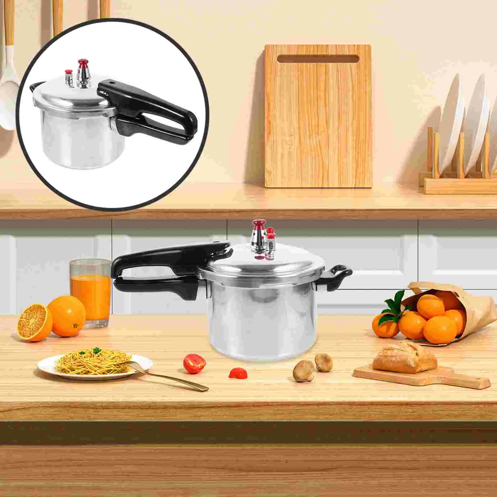 High Pressure Cooker Kitchen Pressure Cooker Household Cooking Pot High Pressure Cookware
High Pressure Cooker Kitchen Pressure Cooker Household Cooking Pot High Pressure Cookware