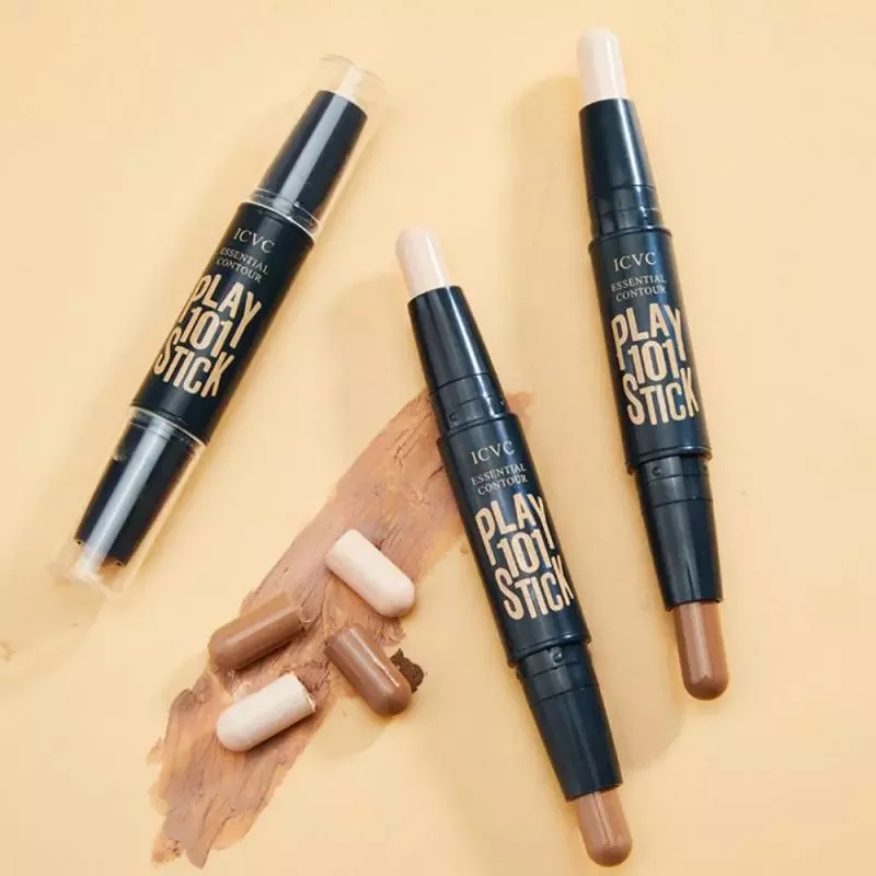 Double Head Face Highlighter Makeup Long Lasting Brighten Face Contour Repair Bronzer Concealer Stick Face Makeup TSLM1
Double Head Face Highlighter Makeup Long Lasting Brighten Face Contour Repair Bronzer Concealer Stick Face Makeup TSLM1