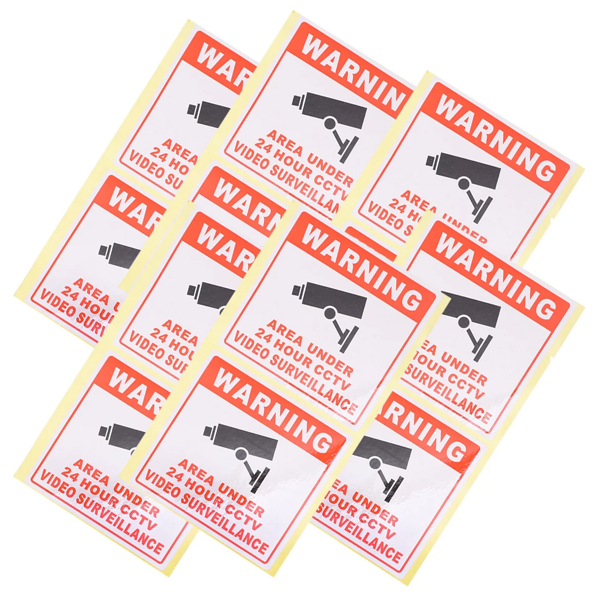 20pcs CCTV Warning Signs Stickers Warning 24 Hour Video Sign Decals for School Office Building Security signage
20pcs CCTV Warning Signs Stickers Warning 24 Hour Video Sign Decals for School Office Building Security signage