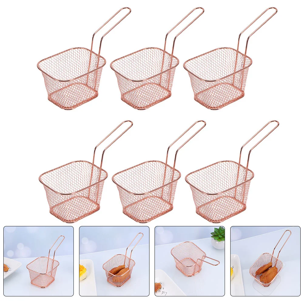 6pcs Kitchen Cooking Tool Wire Fry Basket Metal Fries Holder Fry Chips Hoder Basket French Fry Cone Basket
6pcs Kitchen Cooking Tool Wire Fry Basket Metal Fries Holder Fry Chips Hoder Basket French Fry Cone Basket