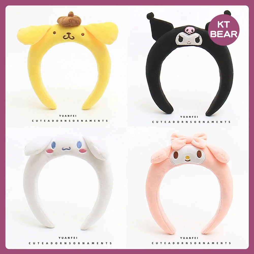 Hello Kitty My Melody Kuromi Headband Hair Hoop Pink Pikachu Cinnamoroll Pom Pom Purin Makeup Hair Accessories Korean Headdress
Hello Kitty My Melody Kuromi Headband Hair Hoop Pink Pikachu Cinnamoroll Pom Pom Purin Makeup Hair Accessories Korean Headdress