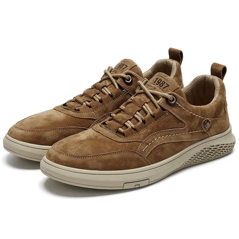 Men Shoes Fashion Genuine Leather Loafers Breathable Autumn Comfortable Casual Outdoor Sneakers Shoes
Men Shoes Fashion Genuine Leather Loafers Breathable Autumn Comfortable Casual Outdoor Sneakers Shoes