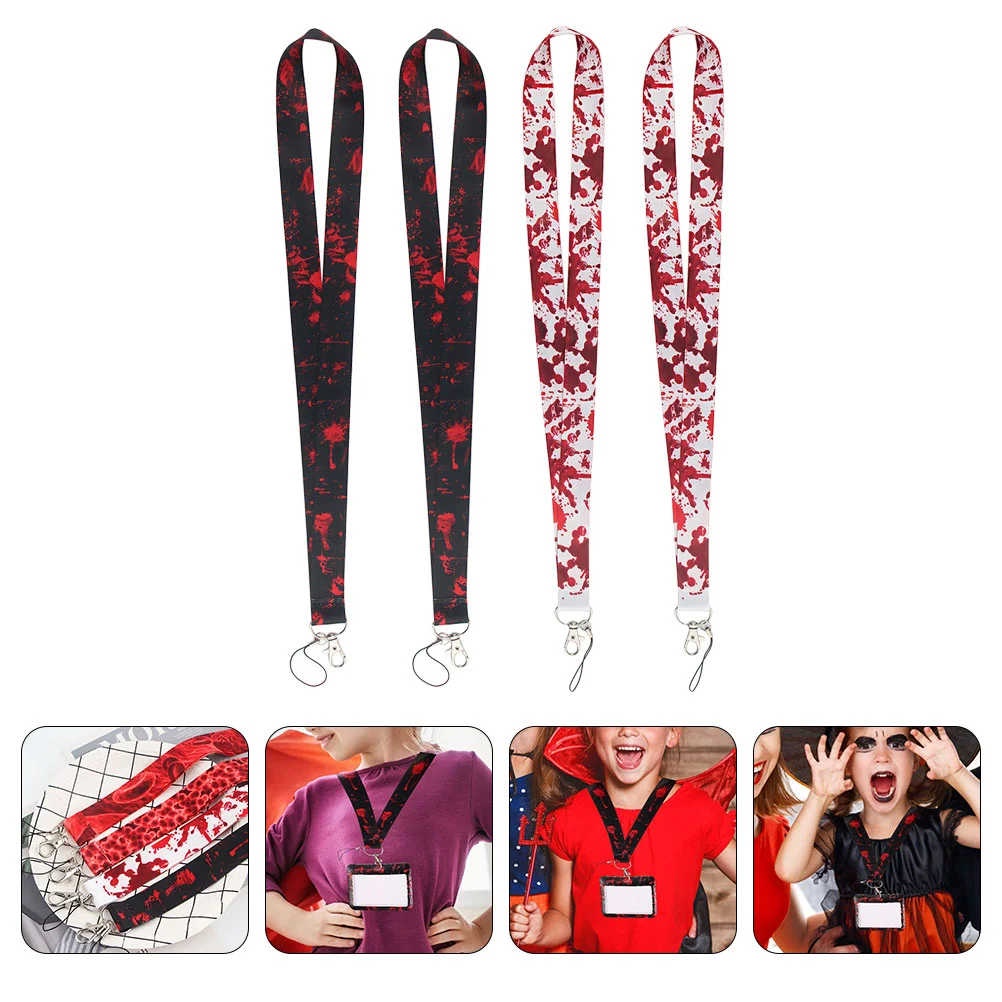 4 Pcs Blood Phone Lanyard Camera Hanging Rope Goth Decor Polyester Wrist Keys Decorative Strap Wristband Custom
4 Pcs Blood Phone Lanyard Camera Hanging Rope Goth Decor Polyester Wrist Keys Decorative Strap Wristband Custom