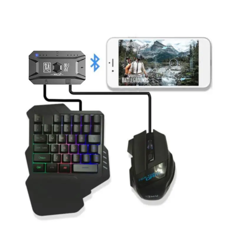 PUGB Mobile Controller Converter Cellphones Gamepad To Keyboard And Mouse Converter Bluetoothes Connector For Devices
PUGB Mobile Controller Converter Cellphones Gamepad To Keyboard And Mouse Converter Bluetoothes Connector For Devices