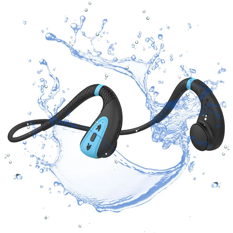 IPX8 Underwater Sports Bluetooth MP3 Headset Headband Open Ear Waterproof Bone Conduction Swimming Headphone Wireless Earphone
IPX8 Underwater Sports Bluetooth MP3 Headset Headband Open Ear Waterproof Bone Conduction Swimming Headphone Wireless Earphone