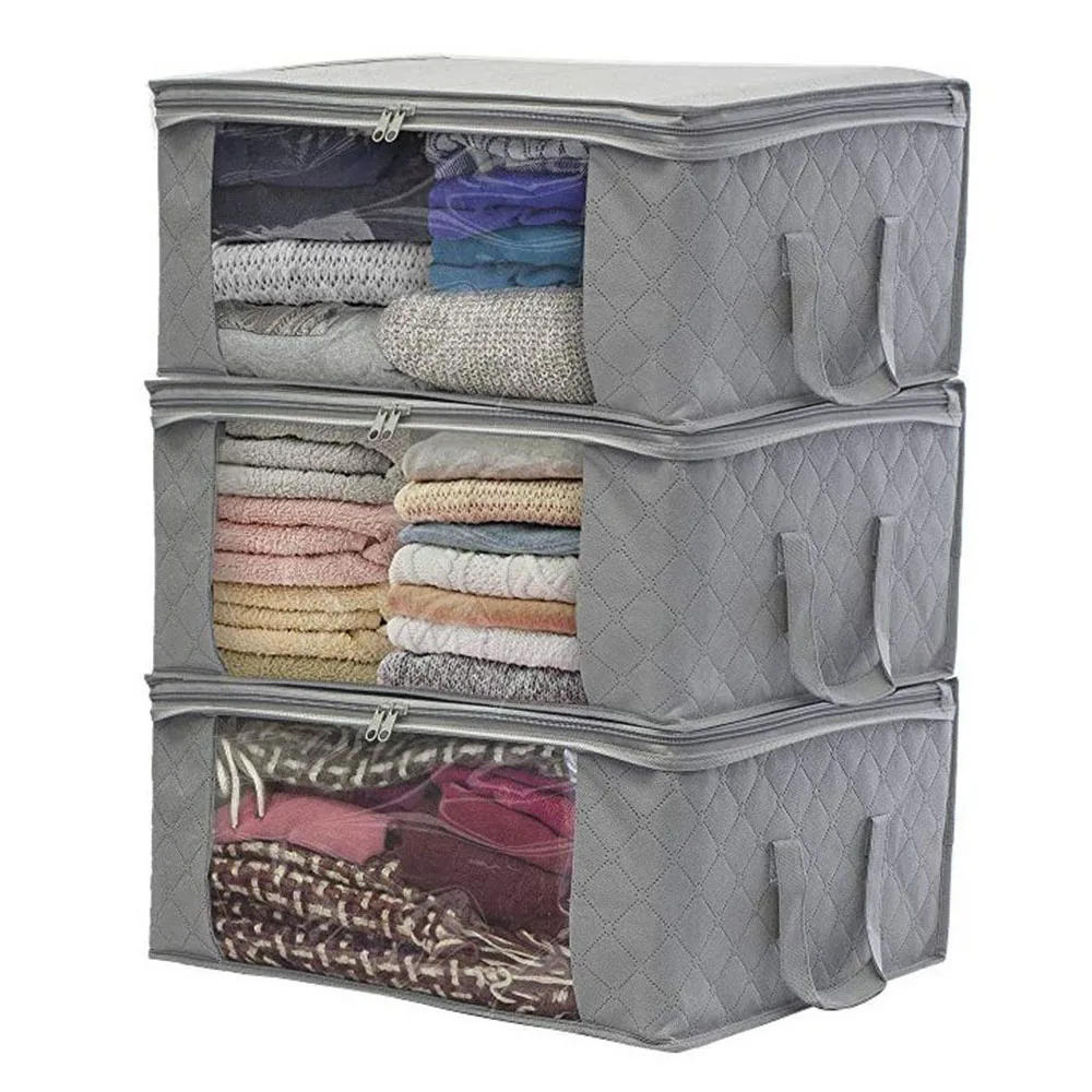 Bedroom Folding Storage Bag Box Dust-Proof Blanket Quilt Clothing Sorting Pouches Wardrobe Organizer Container Home 3pcs
Bedroom Folding Storage Bag Box Dust-Proof Blanket Quilt Clothing Sorting Pouches Wardrobe Organizer Container Home 3pcs
