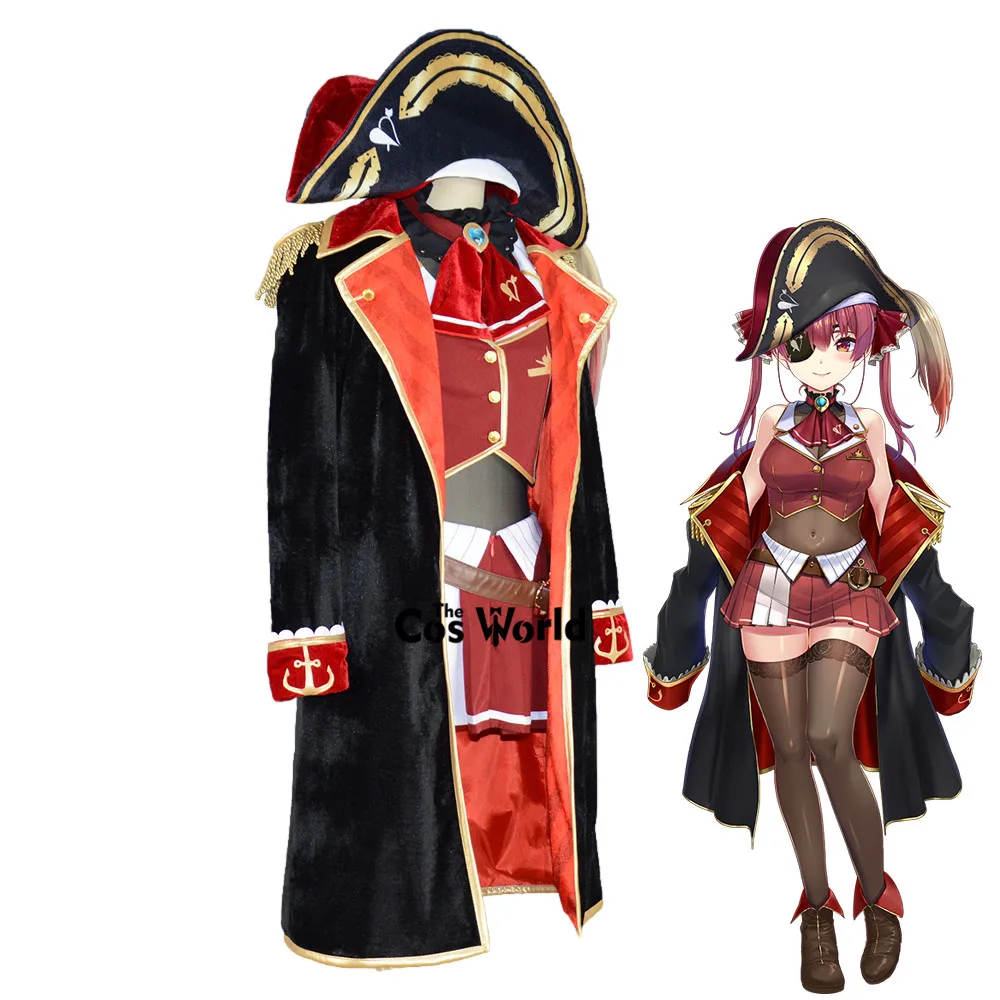 Virtual YouTuber VTuber Houshou Marine Outfits Anime Cosplay Costumes
Virtual YouTuber VTuber Houshou Marine Outfits Anime Cosplay Costumes