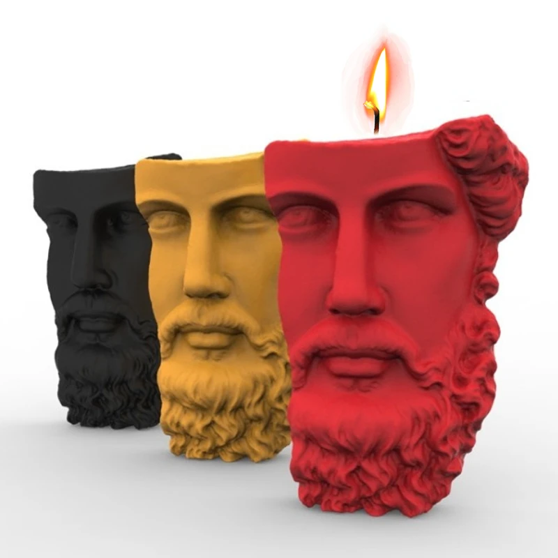 Large Michelangelo Statue Candle Silicone Mold Human Face Soap Resin Gypsum Making Tool David Chocolate Mould Home Decor Gifts
Large Michelangelo Statue Candle Silicone Mold Human Face Soap Resin Gypsum Making Tool David Chocolate Mould Home Decor Gifts