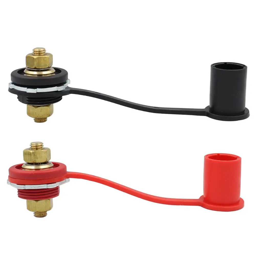1 pair Car Through Panel Battery Terminal Connectors 3/8" Red Black Binding Posts 250a Battery Charger Posts Dropshipping
1 pair Car Through Panel Battery Terminal Connectors 3/8" Red Black Binding Posts 250a Battery Charger Posts Dropshipping