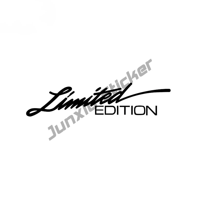 Waterproof Vinyl LIMITED EDITION Car Stickers and Decals Creative Funny Stickers On Car Auto Stickers Trunk KK16*4cm
Waterproof Vinyl LIMITED EDITION Car Stickers and Decals Creative Funny Stickers On Car Auto Stickers Trunk KK16*4cm