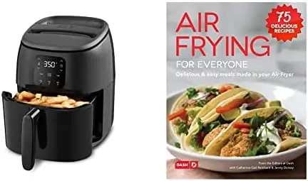 Tasti-четкая цифровая фритюрница с технологией airчеткого, пользовательские Предустановленные, контроль температуры и функция автоматического отключения, 2,6 Quar
Tasti-четкая цифровая фритюрница с технологией airчеткого, пользовательские Предустановленные, контроль температуры и функция автоматического отключения, 2,6 Quar