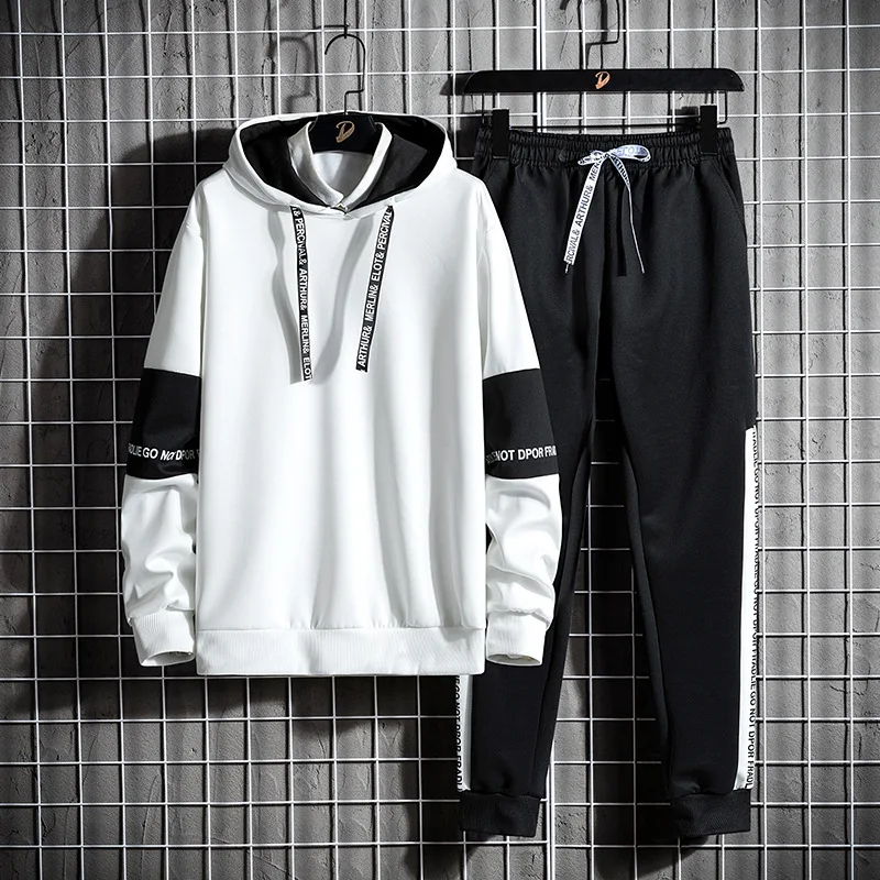 2023 Winter Sports Suit Men 2-piece Sweatershirt Pants Thickened Casual Suit Hoodies Colour Blocking Tracksuit Men Sets S-4XL
2023 Winter Sports Suit Men 2-piece Sweatershirt Pants Thickened Casual Suit Hoodies Colour Blocking Tracksuit Men Sets S-4XL