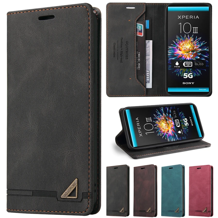Wallet Magnetic Anti-theft Brush Leather Case For Sony Xperia 10 V 1 V 10 IV 5 IV 1 IV 10 III 5 III 1 III 8 20 ACE II XZ1 XZ4
Wallet Magnetic Anti-theft Brush Leather Case For Sony Xperia 10 V 1 V 10 IV 5 IV 1 IV 10 III 5 III 1 III 8 20 ACE II XZ1 XZ4