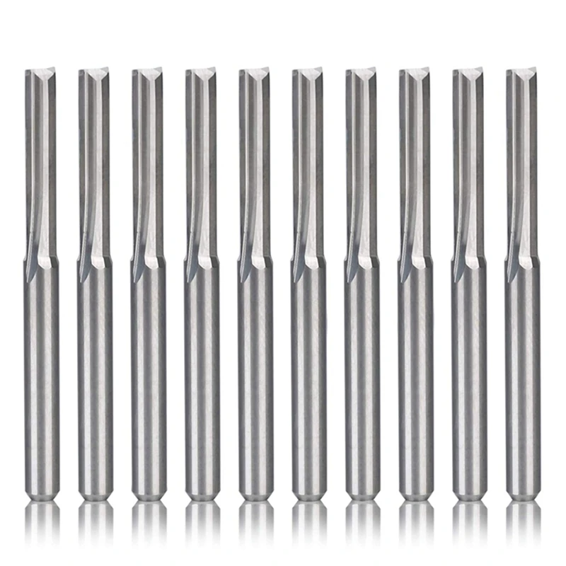 Фрезы ЧПУ с 2 канавками, 3,175 мм, 30 шт. 
Фрезы ЧПУ с 2 канавками, 3,175 мм, 30 шт.